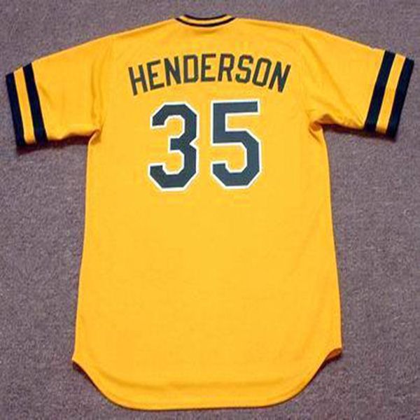 35 Rickey Henderson 1984 gul