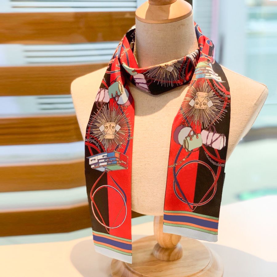 hermes bolsa scarf