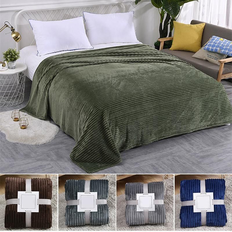 Wholesale And Retail Blankets Large Flannel Fleece Throw Blanket 100x150cm Polyester Soft Cozy Lightweight Luxury Bed For Home Sofa Quilt From Harriete 21 69 Dhgate Com