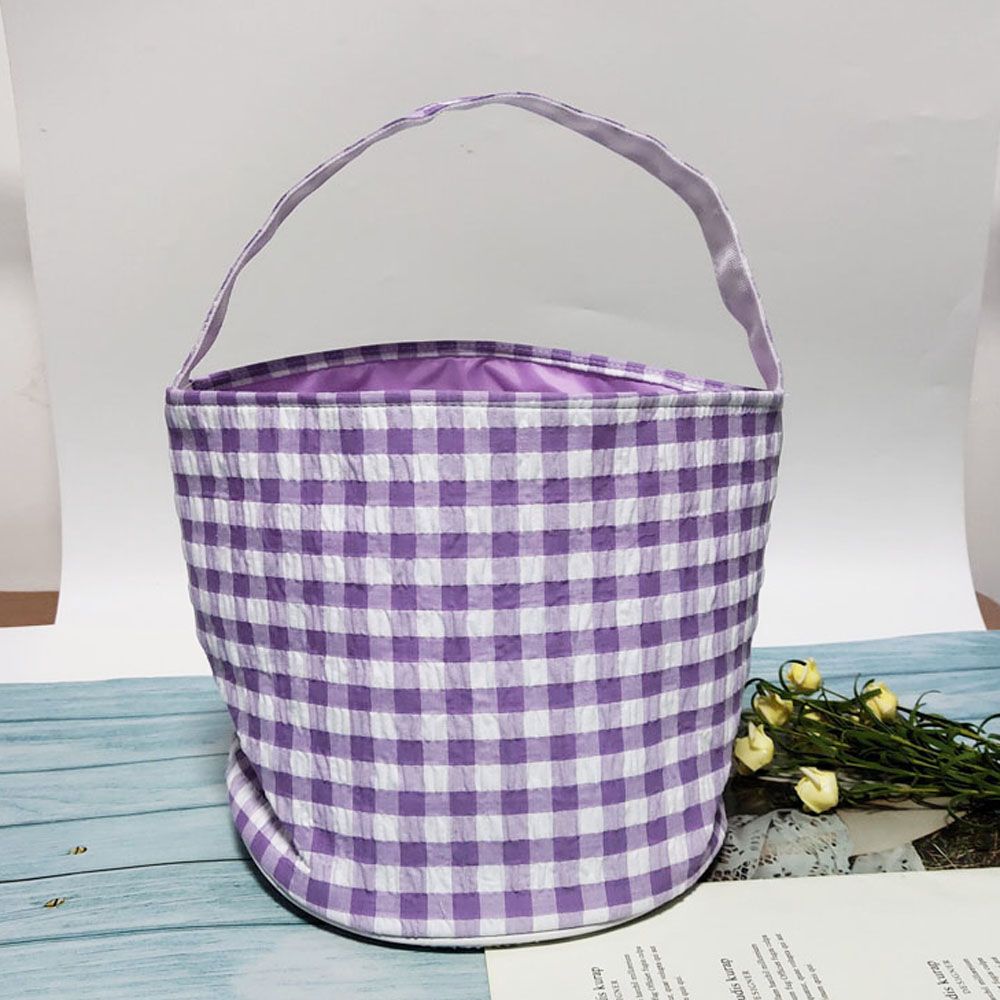 purple gingham