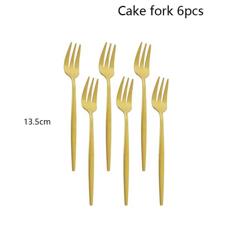 6Pcs Cake Fork