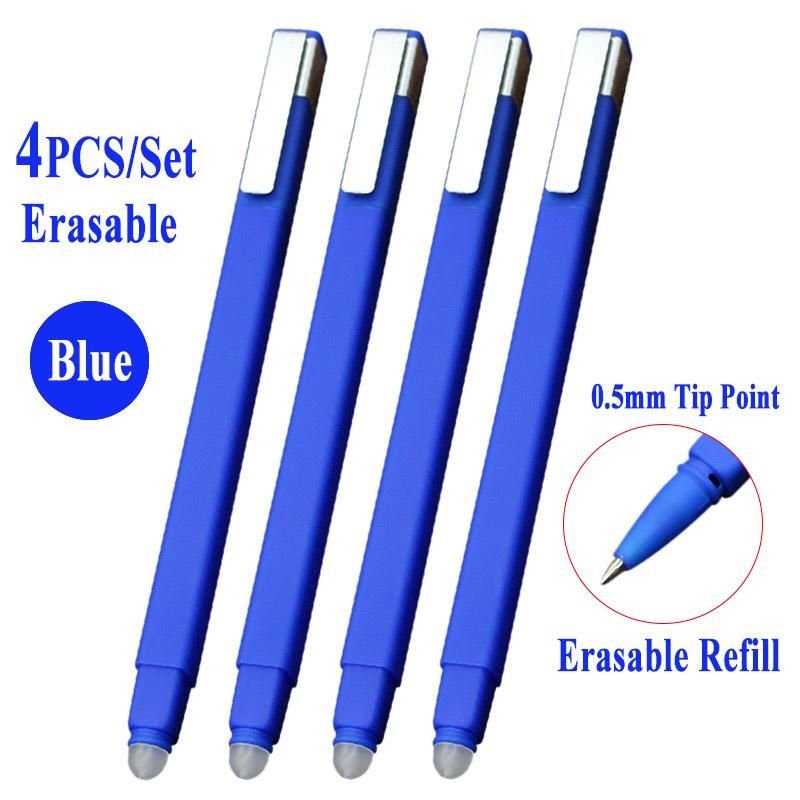 4 pcs caneta azul 03