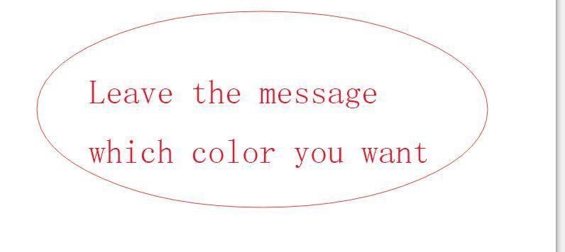 Leave the message for colors