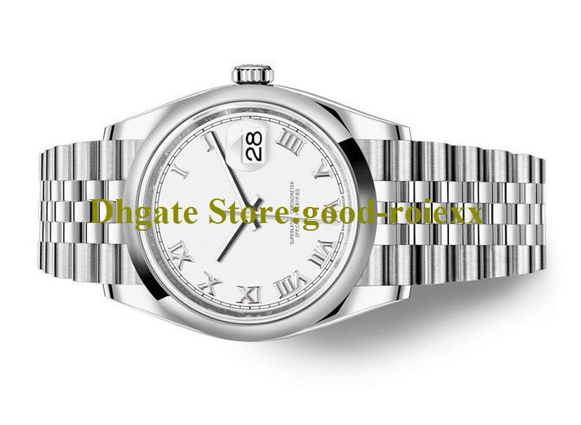 17 White Roman Dial