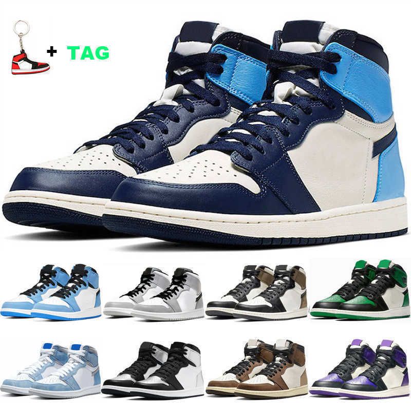 2021 1 Basketbalschoenen Hoge Obsidiaan Og Zilveren Teen Heren 1s Hyper  Koninklijk Leger Roest Schaduw Unc Twist Chicago Licht Rook Grijs Vrouwen  Trainersf548 Van Shoes_kb24, 46,02 € |DHgate