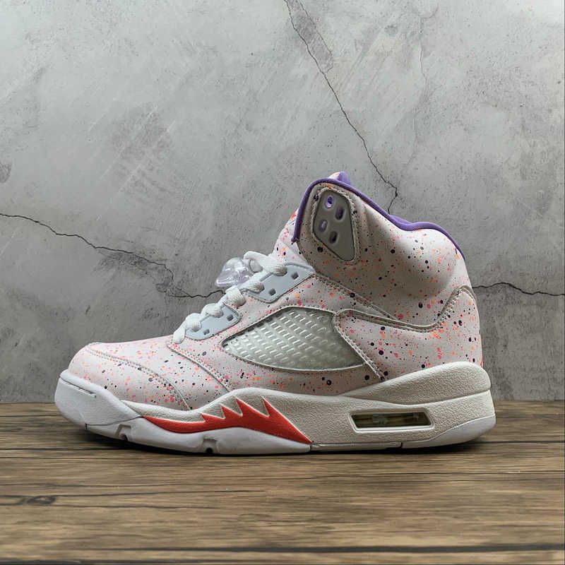 Jumpman 5 Gs Pascua Zapatos De Baloncesto Blanco Zapatillas Basquetbol  heagle.ir