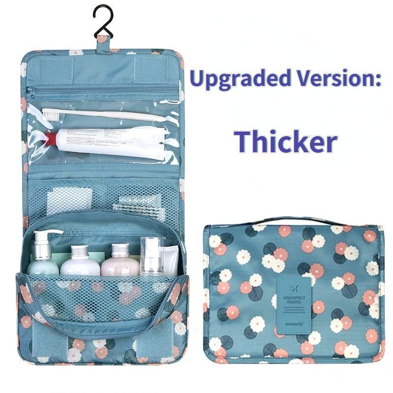 Compra Bolsas Cosméticas Casos Plegados Impermeable Baño Viajes Colgando  Grande Capacidad Embalaje Bolsa De Almacenamiento Maquillaje Maquillaje Aseo  Mujer Belleza Barato | Entrega Rápida Y Calidad | Es.Dhgate
