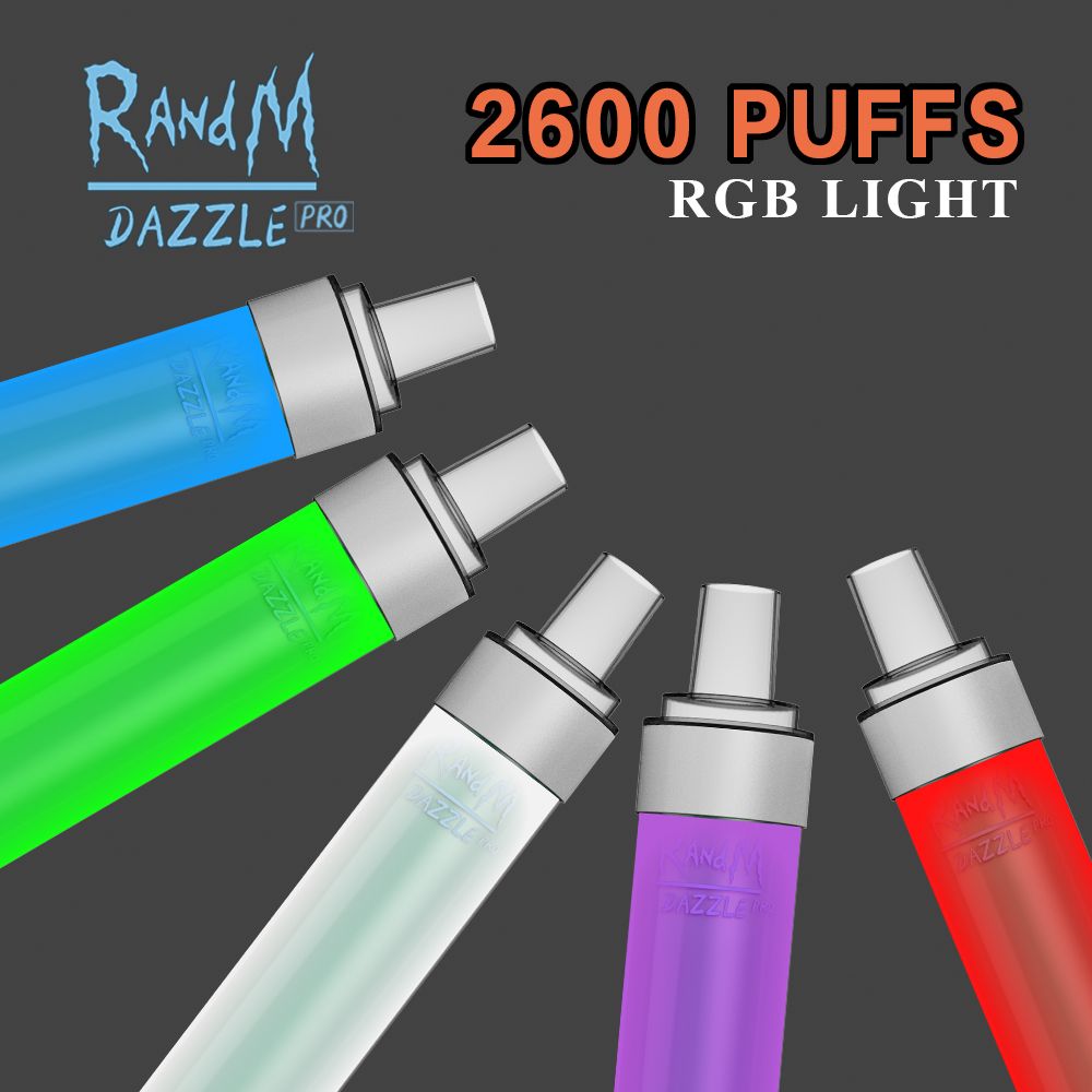 RandM Dazzle Pro Disposable E Cigarette R And M Switch Vape ...