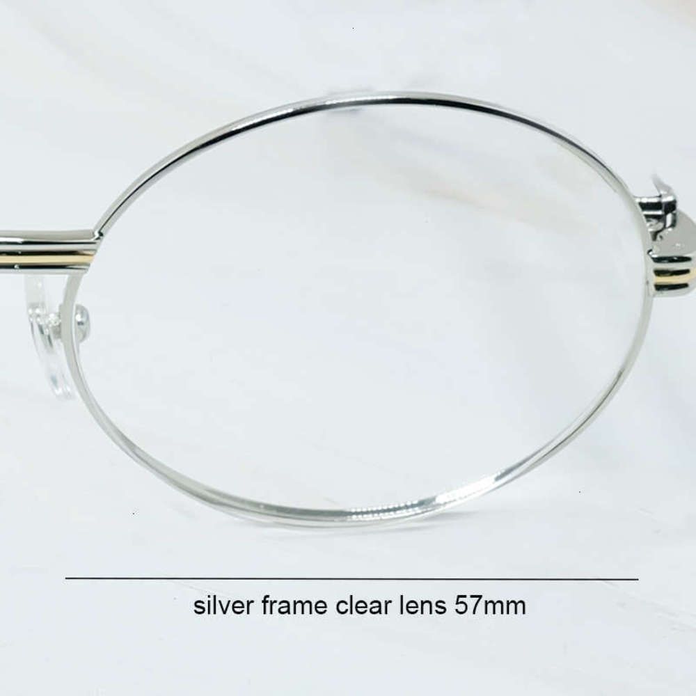 Silver Clear 57mm