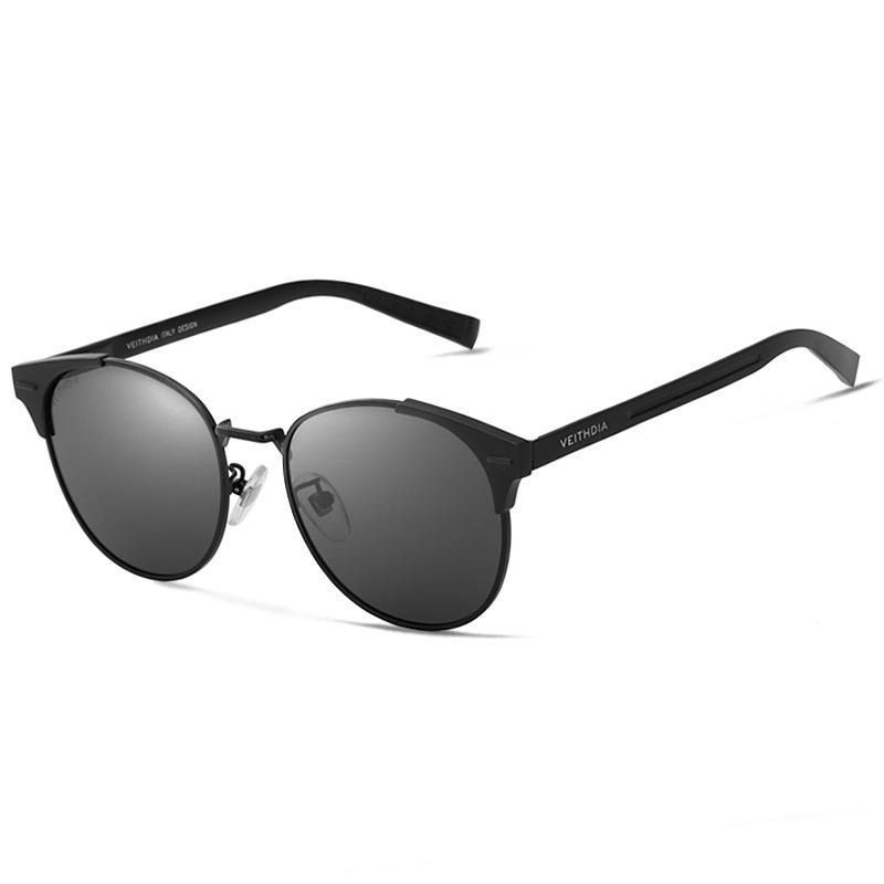 Herren- und Damen-Aluminium-Magnesium-Edelstahl-Hybrid-beschichtete polarisierte Sonnenbrillen