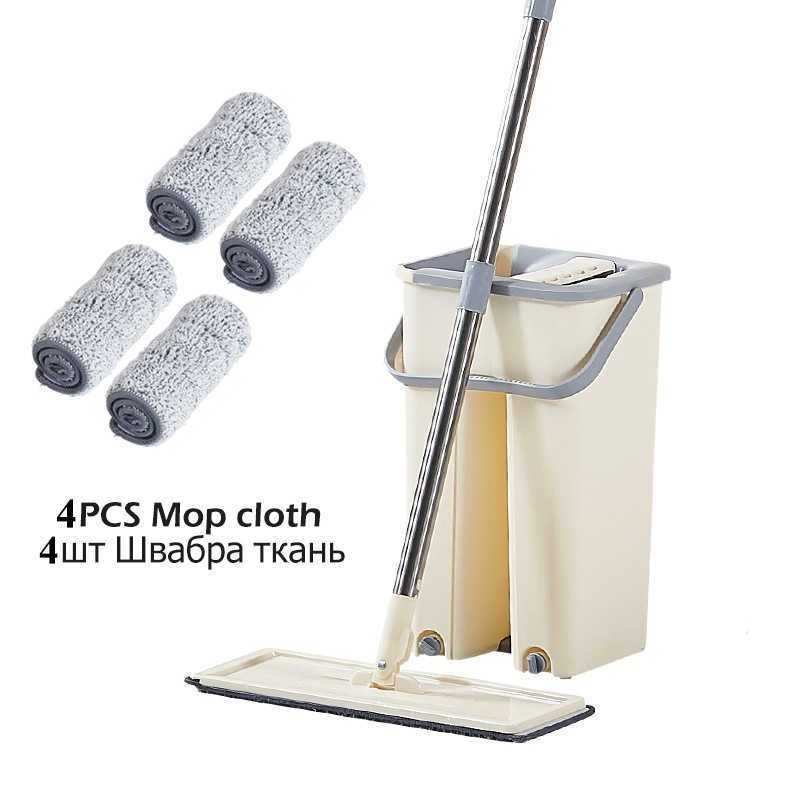 4pcs Mop Cloth