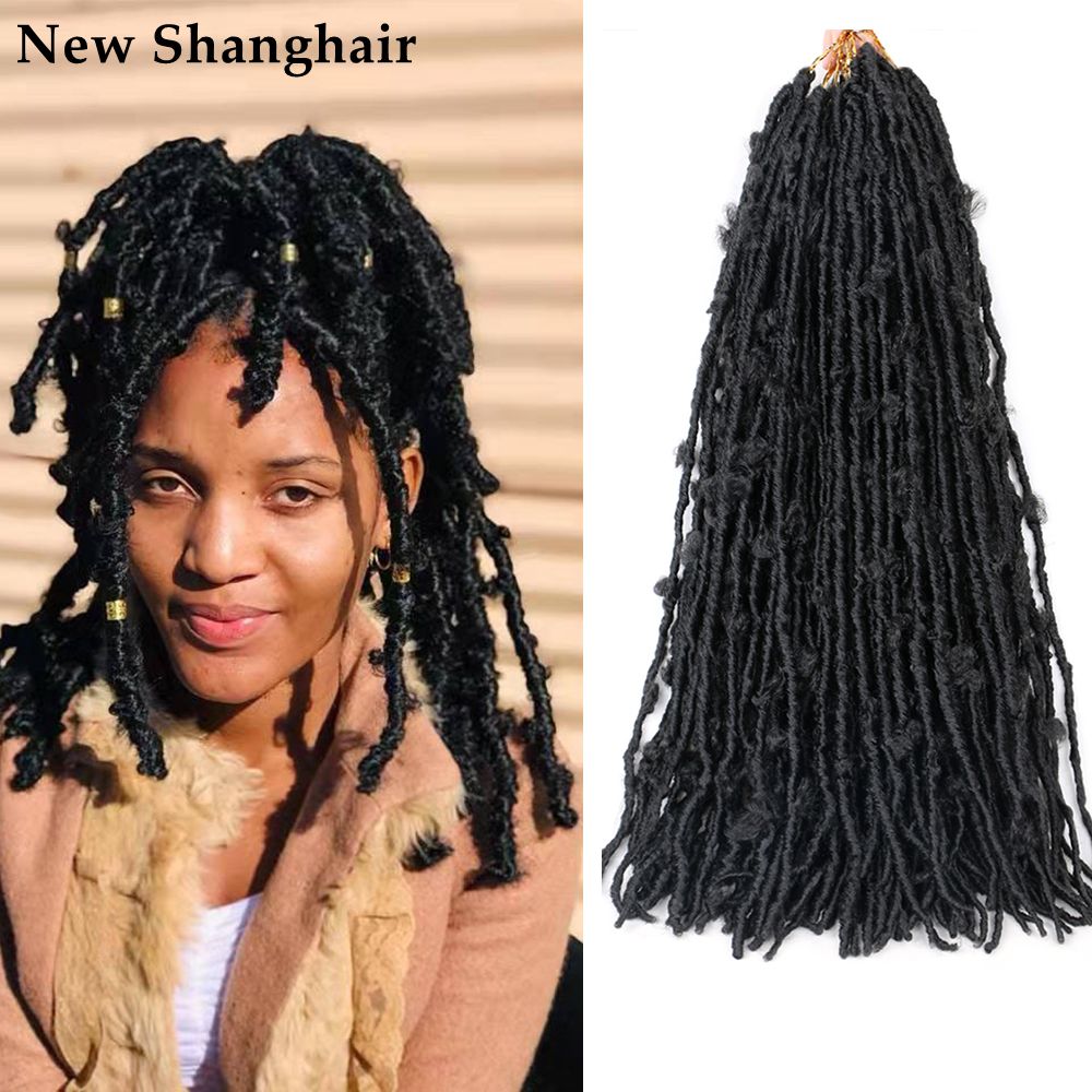 New Shanghair 14/18/24 Inch Butterfly Locs Crochet Hair Distressed Braids  Hair Goddess Pre Looped Bob 80g/Pcs From Shanghair, $13.6 | DHgate.Com