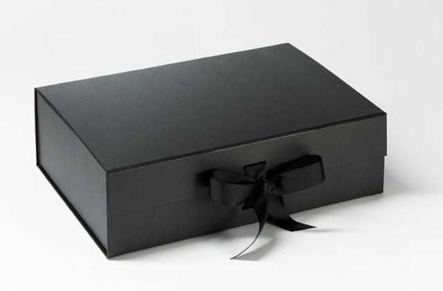 BOX NOIR-31X22X10CM personnalisé