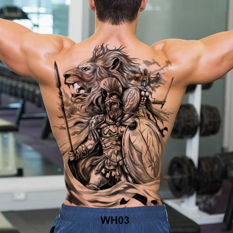 large temporary tatoo for men tattoo body art full back sexy tattoo sticker lion king tiger dragon tattoo designs waterproof large temporary tatoo for men tattoo body art full back sexy tattoo sticker lion king tiger dragon tattoo designs waterproof