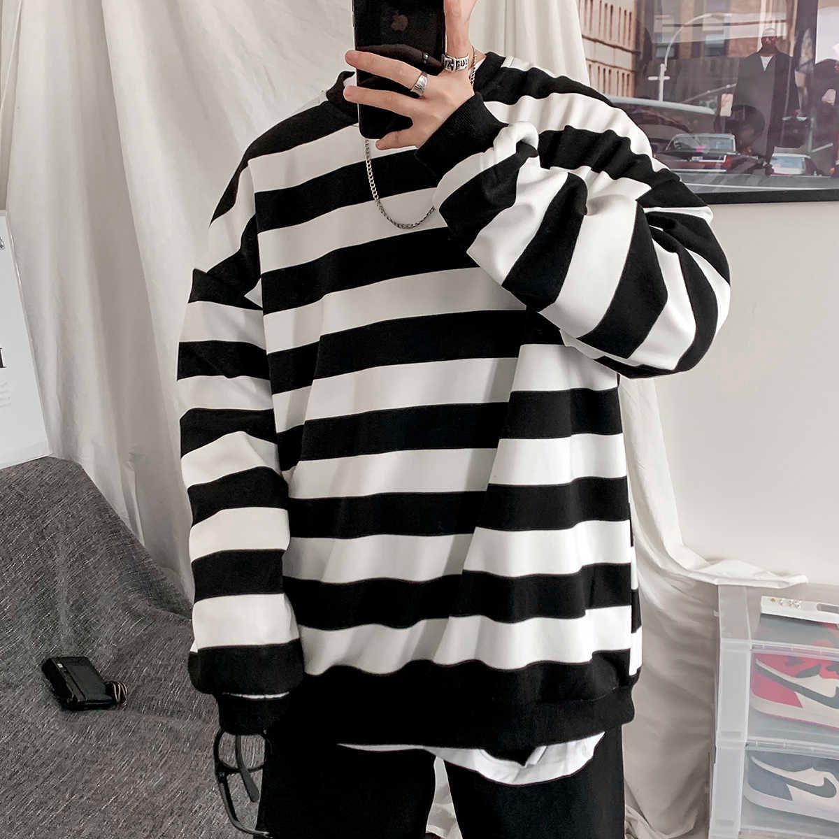 Compre Hombres Sudaderas A Rayas 2021 Primavera Autumn Moda Hombres  Sudaderas Con Capucha Hombre Flojo Pareja Outfit Hombres Marca Hip Hop Sudadera  Sudaderas Y0803 A 1,45 € Del Mengqiqi02 | Es.Dhgate.Com