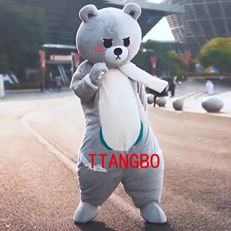 Traje de la mascota del oso Disfraces de anime para la fiesta de cumpleaños de Navidad Traje de la mascota del oso Disfraces de anime para la fiesta de cumpleaños de Navidad