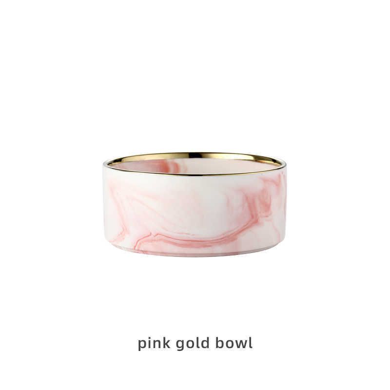 Pink Gold Bowl-400ml Small Cat