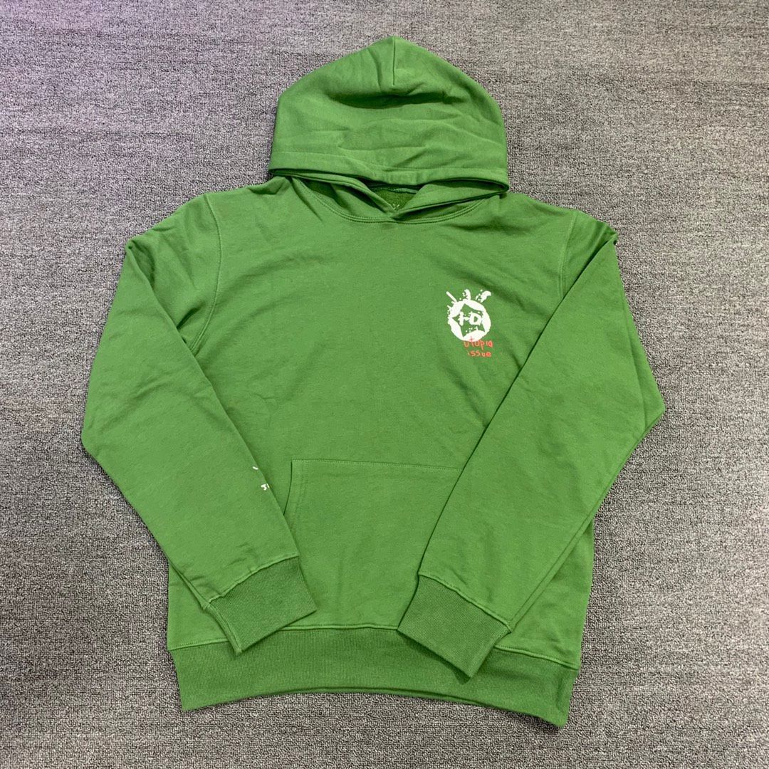 Compra Sudadera Con Capucha Para Hombres Travis Scott Cactus Jack I D  Magazine Alrededor Del Ejército Sudadera Verde S XL Barato | Entrega Rápida  Y Calidad | Es.Dhgate
