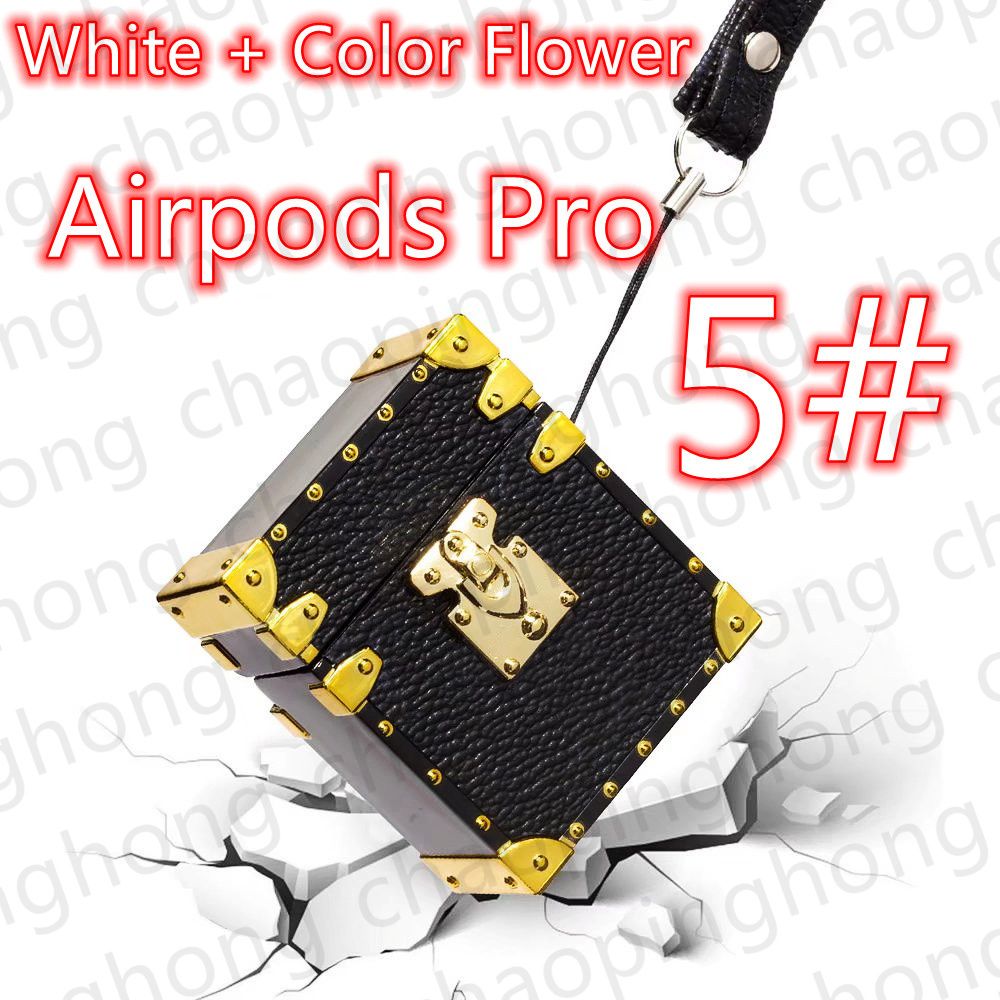 5 # Color Flower Aripods Pro-hoesje