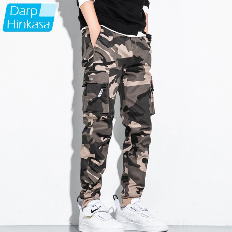 Compra Pantalones LOMAIYI Camo Joggers Cargo De Los Hombres Para Hombre  Negro Militar / Camuflaje Pantalones Del Algodón Puro De Los Hombres De La  Carretera Pantalones Con Bolsillos BM305 CX200729 Barato 
