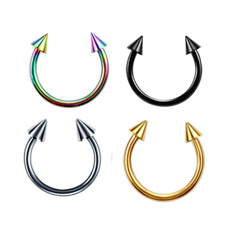 G-Nose Rings-4pcs