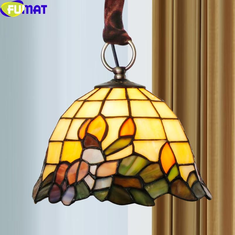 Pendant Lamps Fumat Tiffany Style Single Combination Diy Dinning Bed Room Stained Glass Hanging Light Fixture Handcraft Art Deco From Yuanzhengg 150 07 Dhgate Com