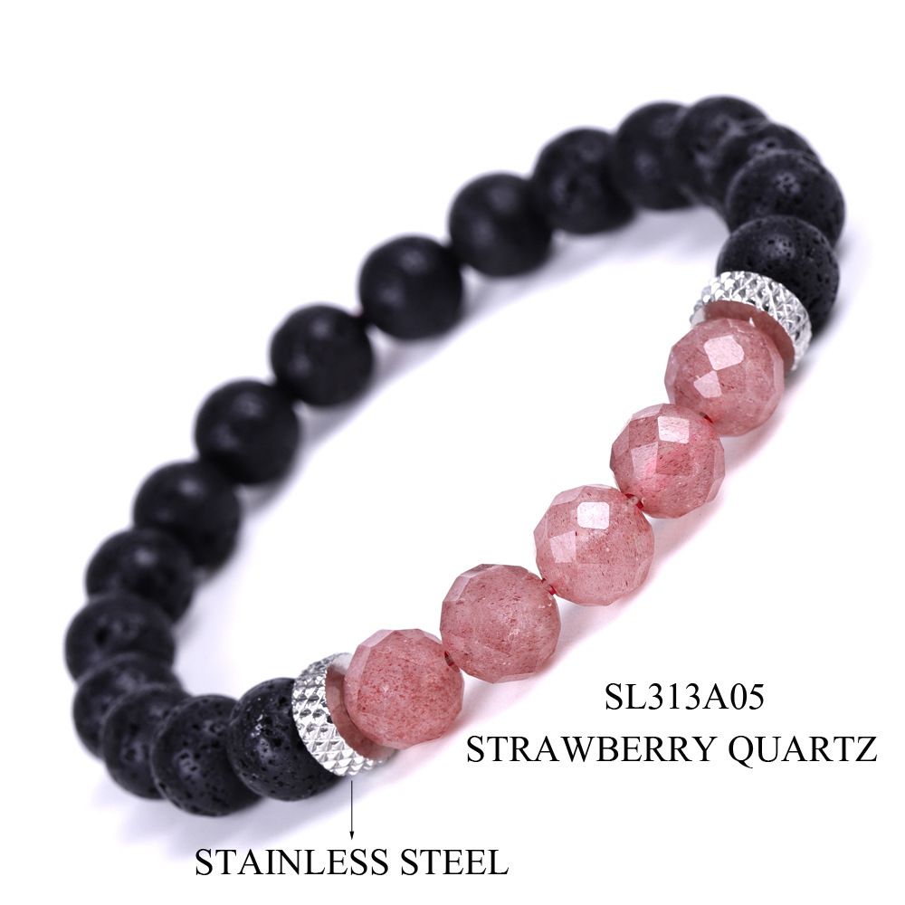 SL313A05 Strawberry Crystal Crystal Surface