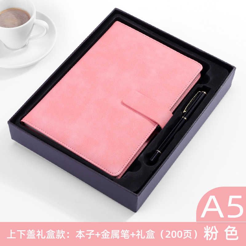 Caixa de presente rosa A5-A5