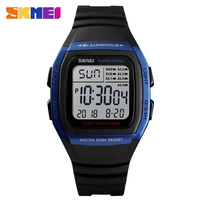 Compra Hombres Sport Watch Cronómetro Cronógrafo Promoción Venta Al Por  Mayor Precio Digital Reloj De Cuarzo Para Relojes De Pulsera Barato |  Entrega Rápida Y Calidad | Es.Dhgate