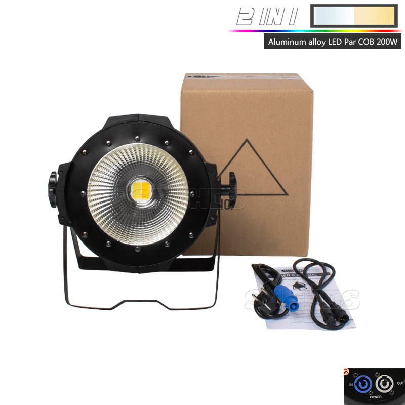 Stop aluminiowy LED Par COB 200W