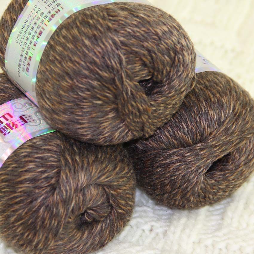 NEW Sale Luxurious Soft 50gr Mongolian Pure Cashmere Hand Knitting Wool Yarn 