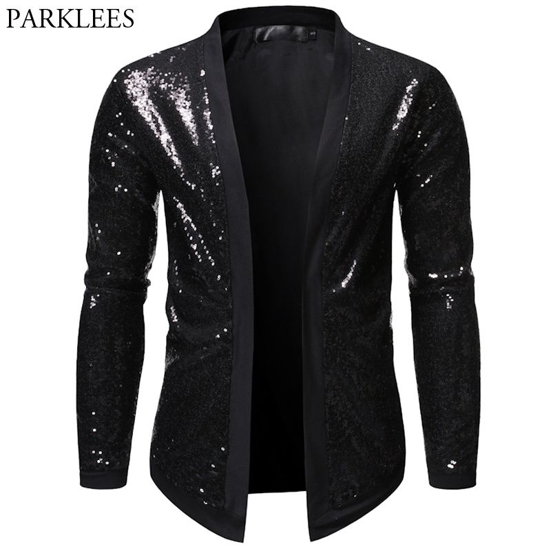 Chaqueta Negra Brillante Hombre atelieryuwa.ciao.jp