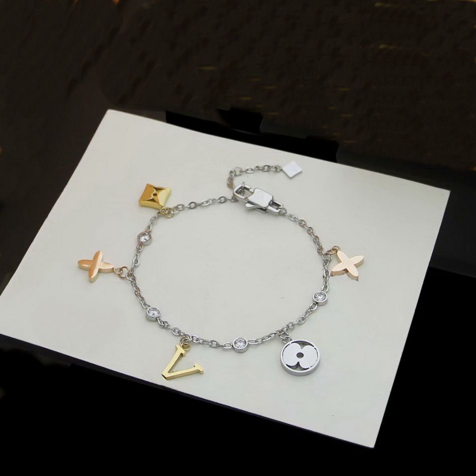 Witte gouden armband