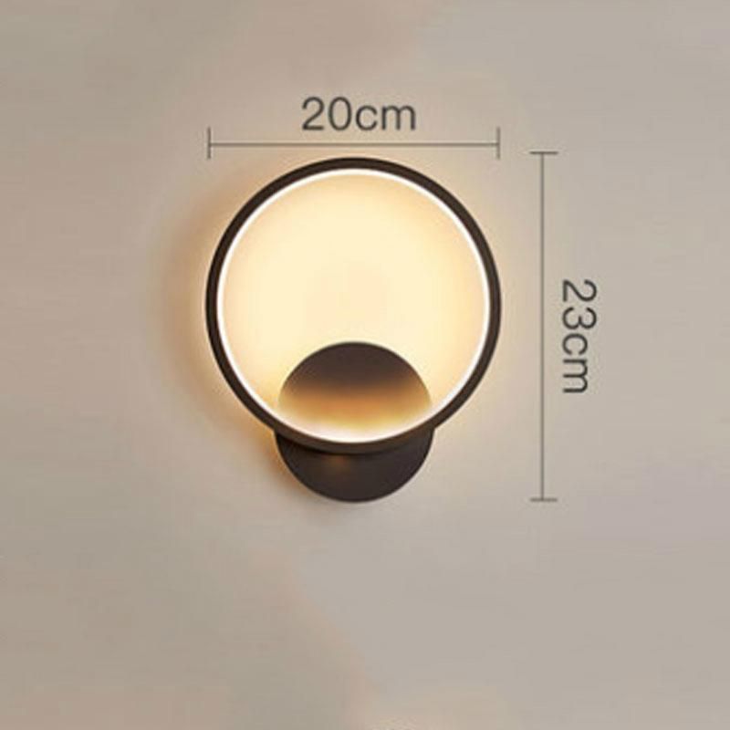 black round 12w 12w warm light