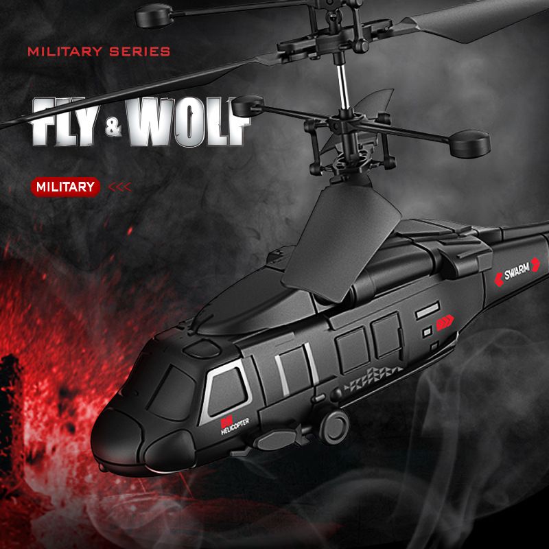 helicoptero a control remoto militar