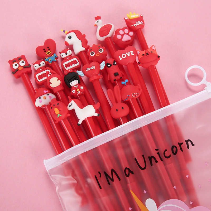 50 pcs rojo-negro