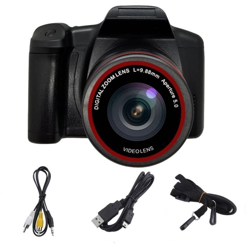 الكاميرات الرقمية HD 1080P SLR كاميرا المهنية 6x التكبير المنزل صغير LCD فيديو كاميرا تبادل لاطلاق النار
