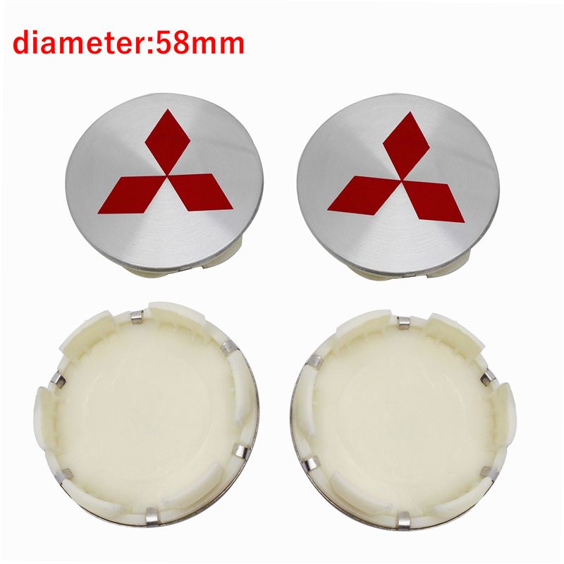 Argent rouge 58mm