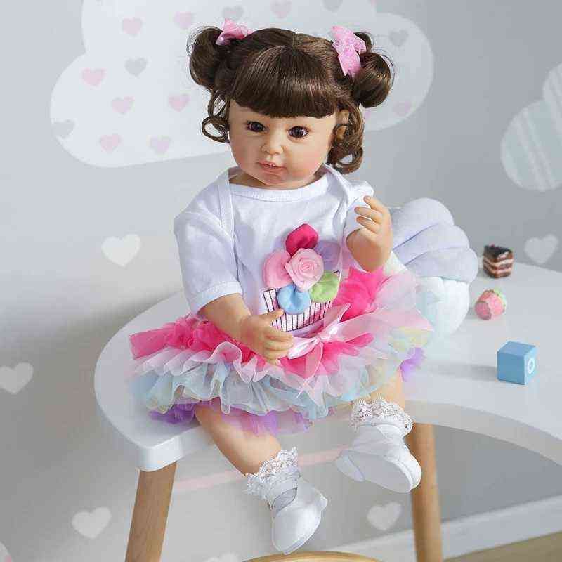Bebes Doll With 55cm Bebe Girl Reborn Toddler Baby Doll Lifelike Soft Real Touch Full Body Silicone Flexible Waterproof Bath Toy H1124 From Wholesale Suppliers Qiuti14 26 Dhgate Com Bebes Doll With 55cm Bebe Girl Reborn Toddler Baby Doll Lifelike Soft Real Touch Full Body Silicone Flexible Waterproof Bath Toy H1124 From Wholesale Suppliers Qiuti14 26 Dhgate Com