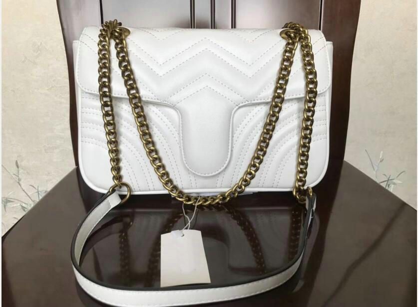 White/gold chain