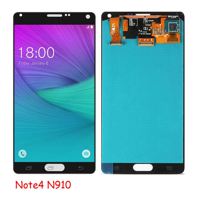 Samsung Note 4 N910F Reparatur LCD Display Touchscreen Glas 