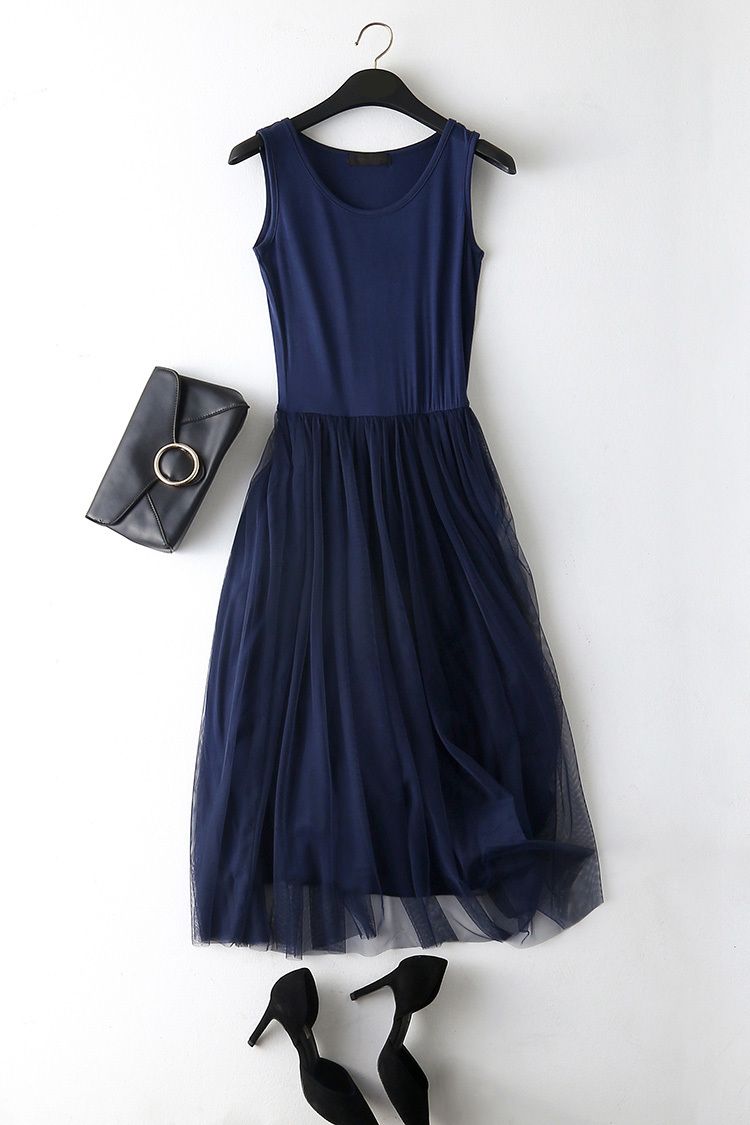 Tank Navy Blue