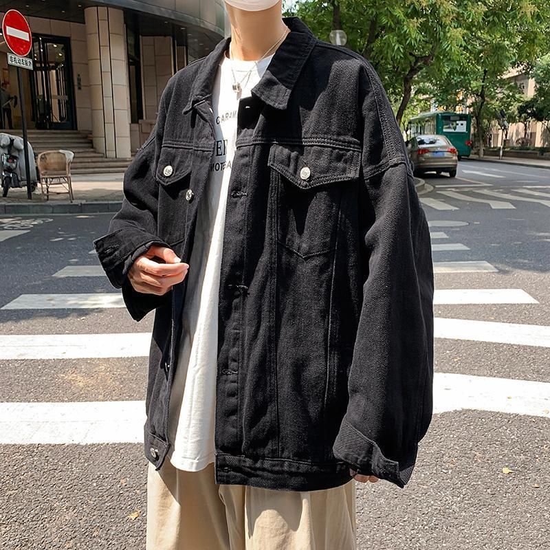 Compra Chaqueta Negra Botones De Estilo De Los Hombres Chaquetas De La Capa  De Moda Para La Vitalidad Juvenil Streetwear Hombre Ropa BG50JS Hombre  Barato | Entrega Rápida Y Calidad | Es.Dhgate