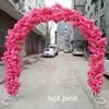 hot pink flower set