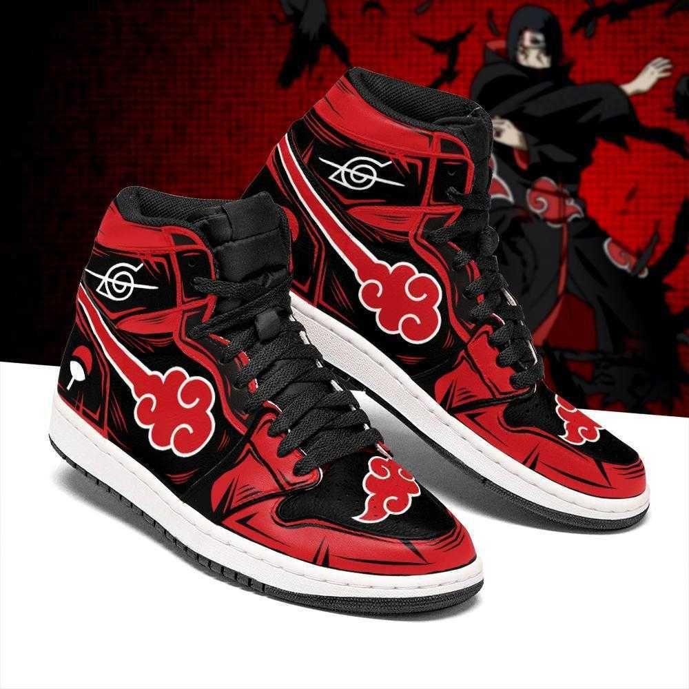 Compra Akatsuki Itachi Zapatillas De Deporte Personalizado Naruto Anime Sho  Barato | Entrega Rápida Y Calidad | Es.Dhgate