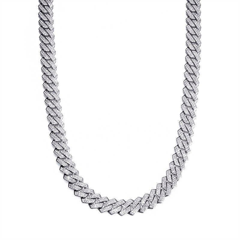 Серебряное ожерелье-8inch