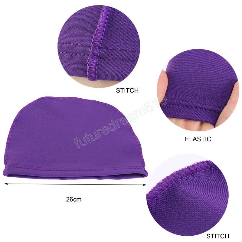 Wave Cap Purple Cotton
