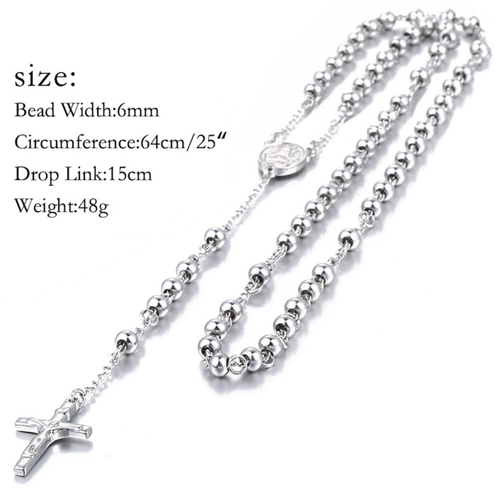 Silber-6mm-64 cm (25quot;)