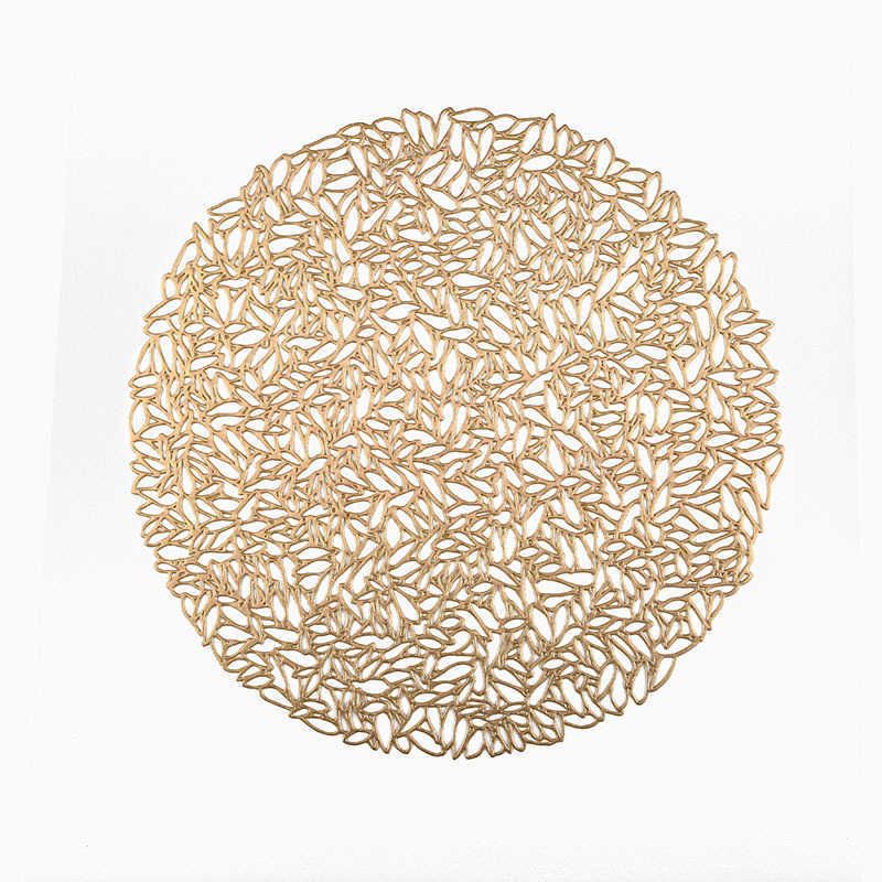 Pezzi dorati-diametro 38cm-6 pezzi