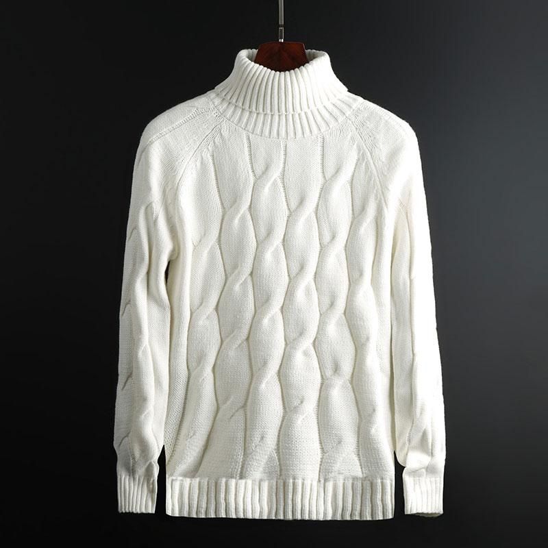 Hommes de pull plus blanc